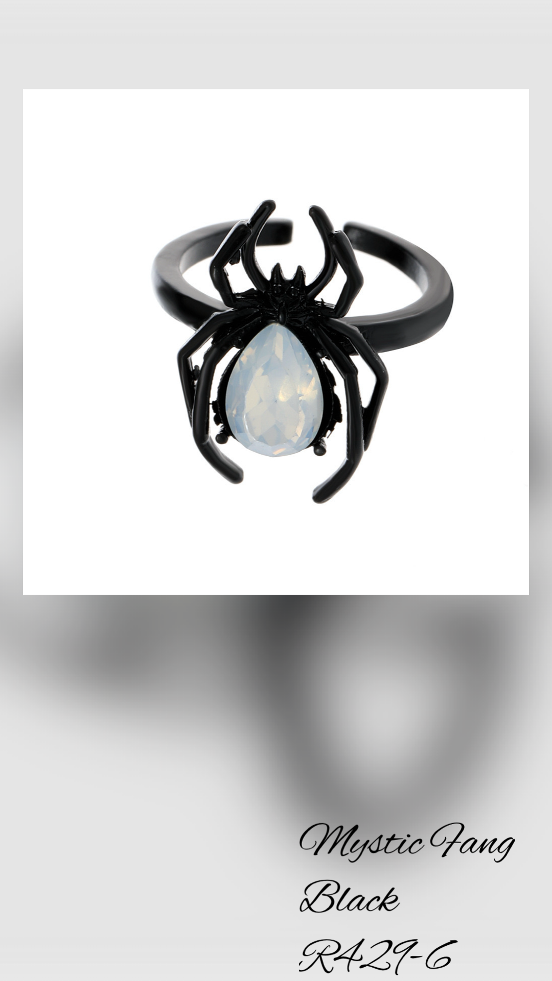 R429-6 Mystic Fang Black