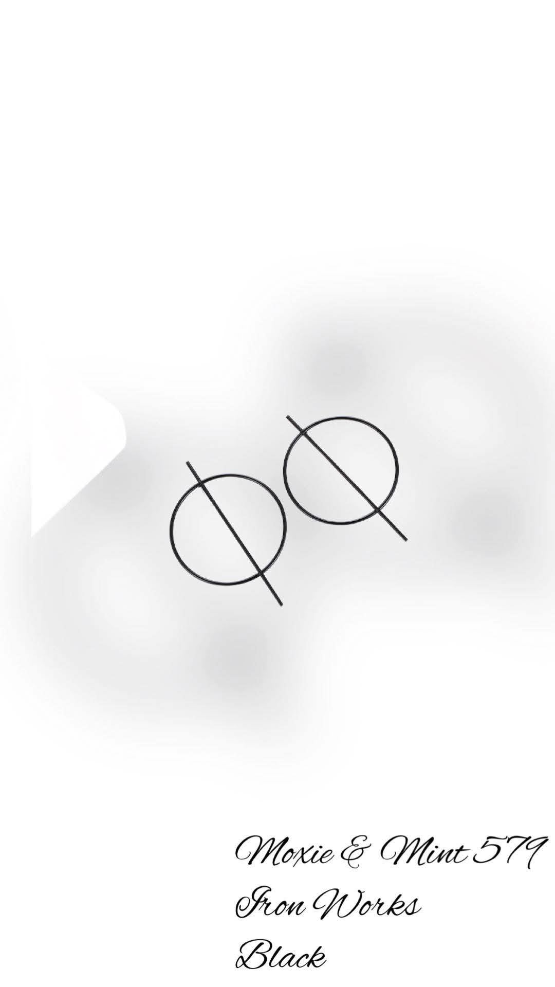 E639-5 Iron Works Black