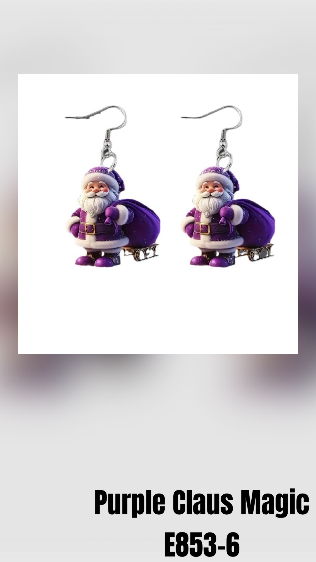 E853-6 Purple Claus Magic