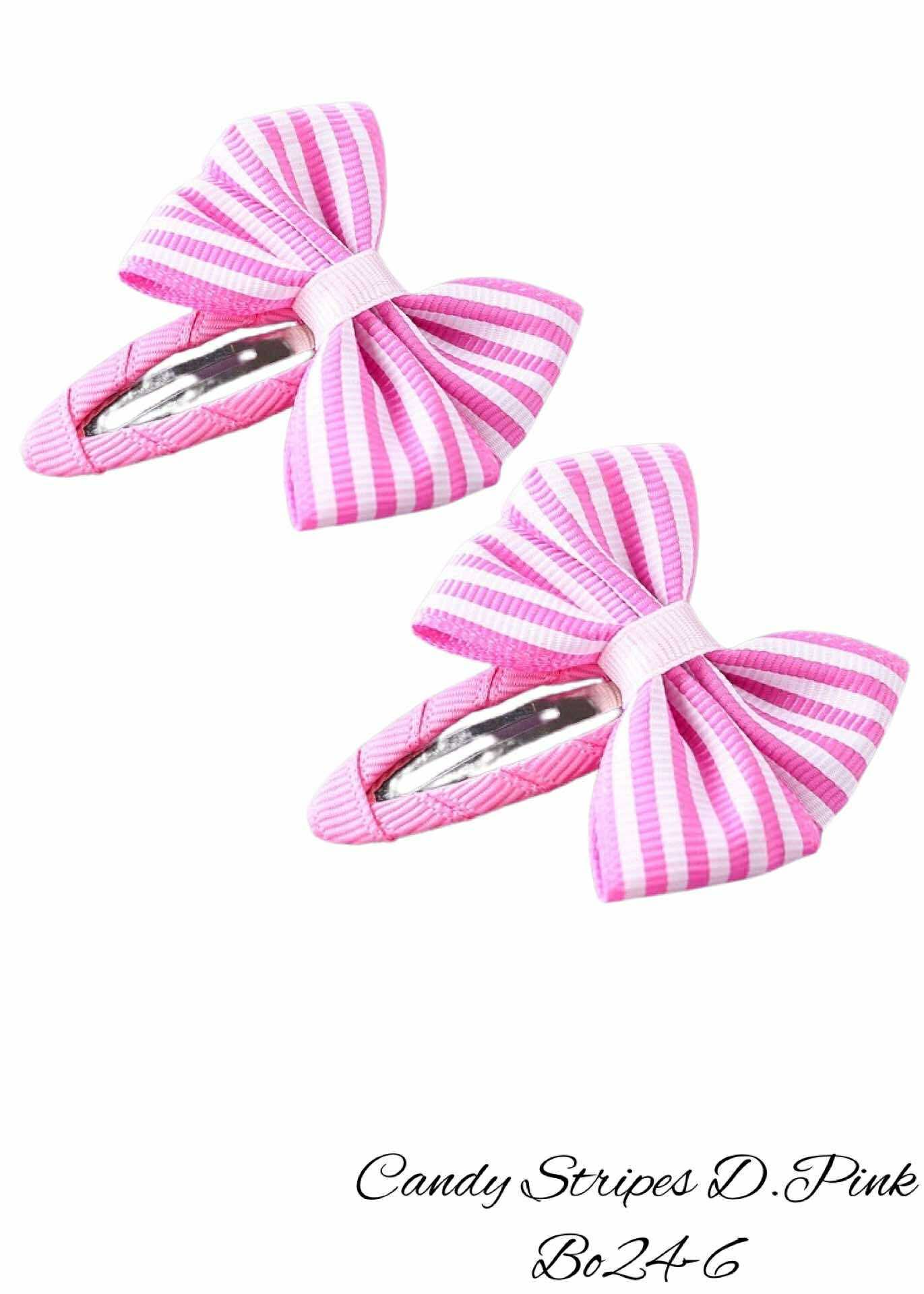 Bo24-6 Candy Stripes D. Pink