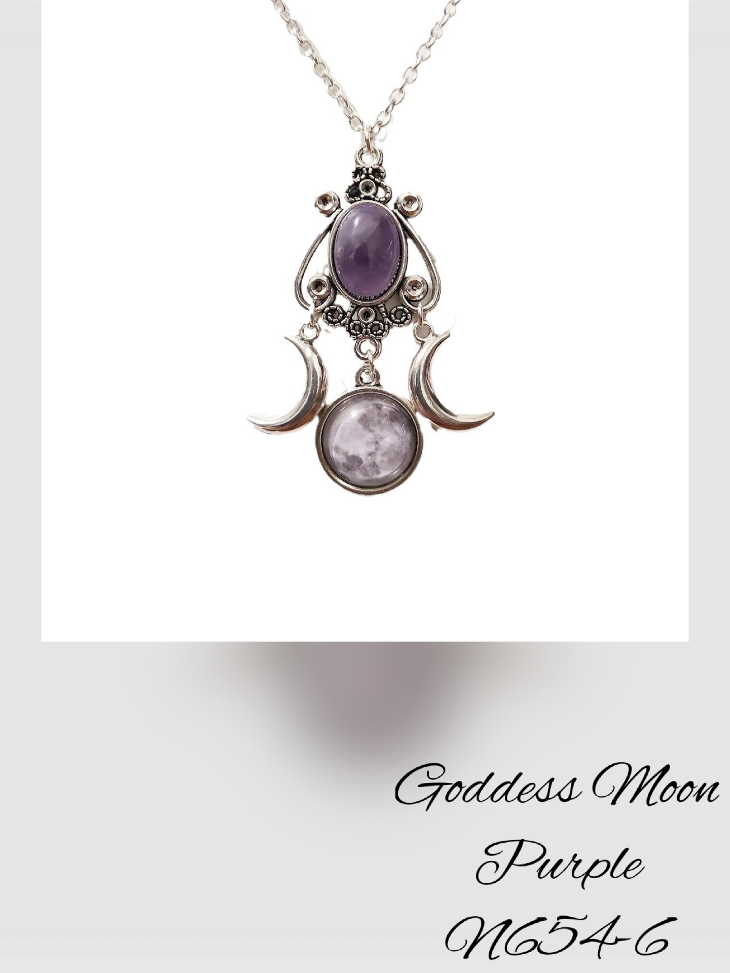 N654-6 Goddess Moon Purple