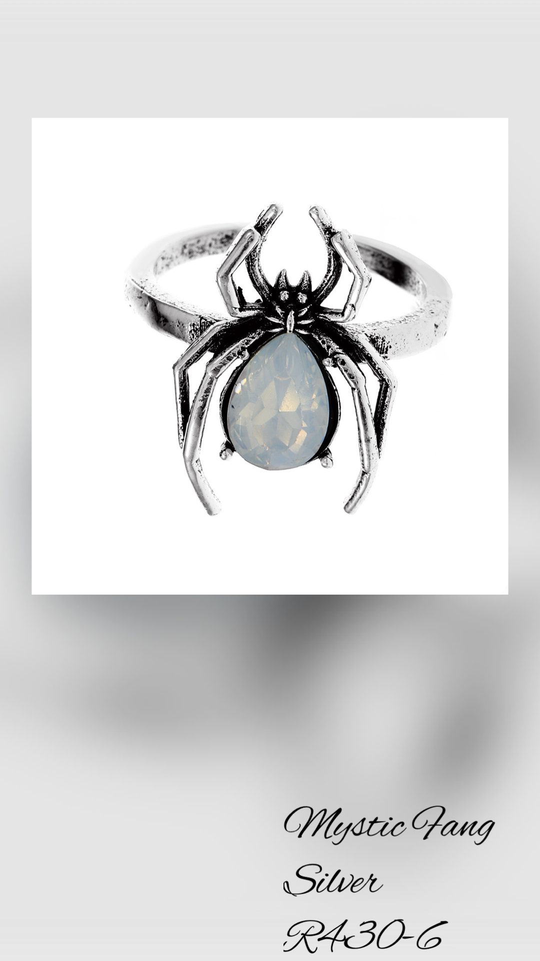 R430-6 Mystic Fang Silver