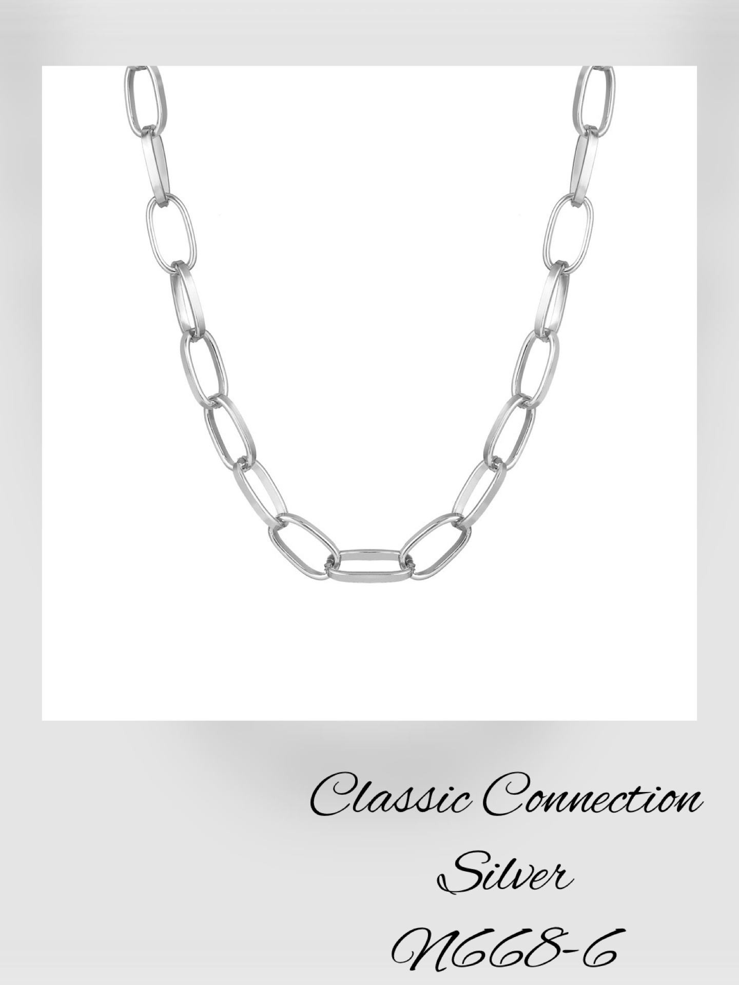 N668-6 Classic Connection Silver