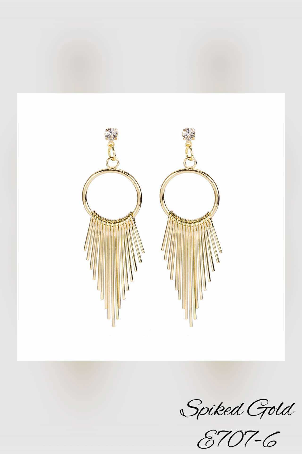 E707-6 Spiked Gold