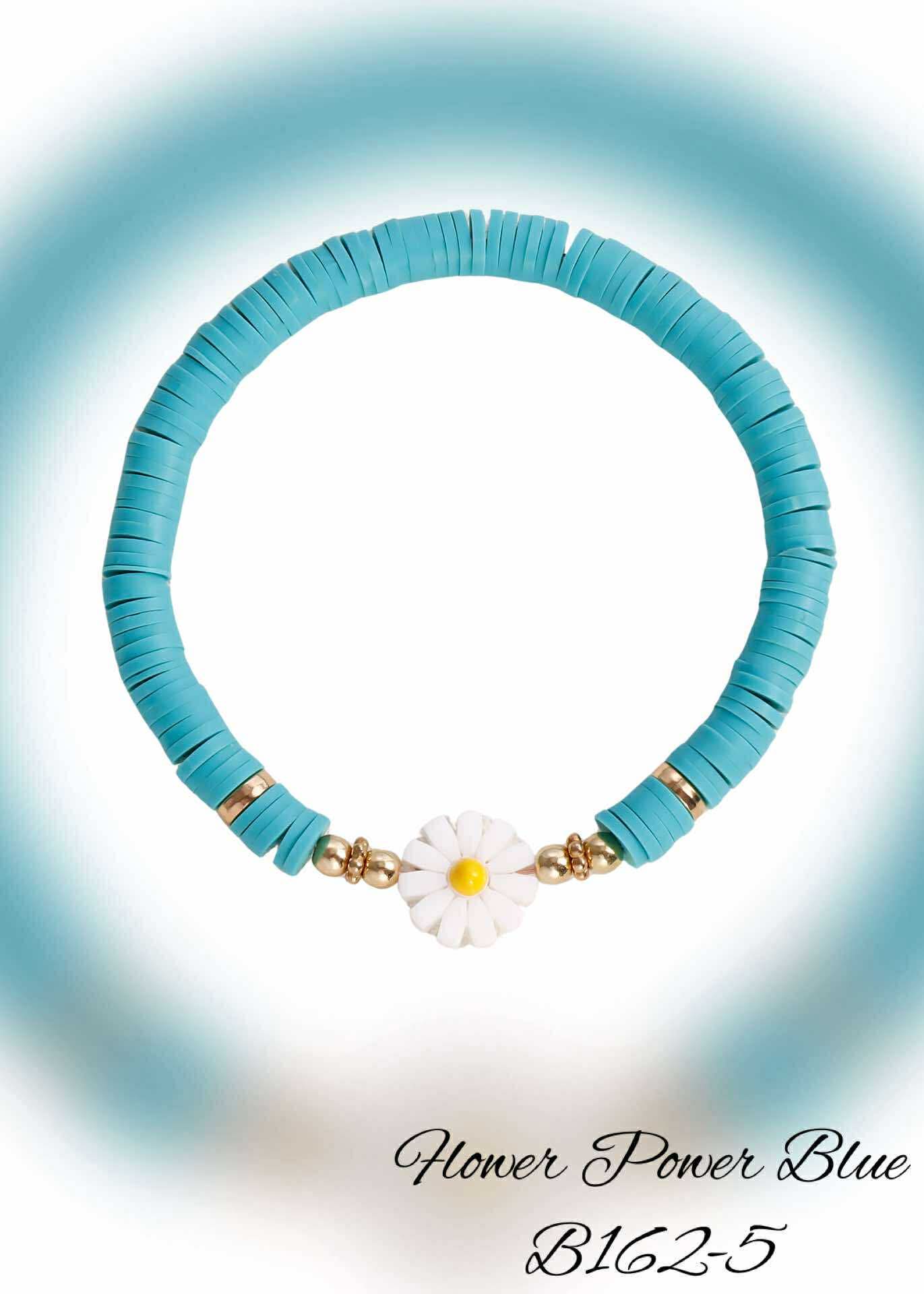 B162-5 Flower Power Blue