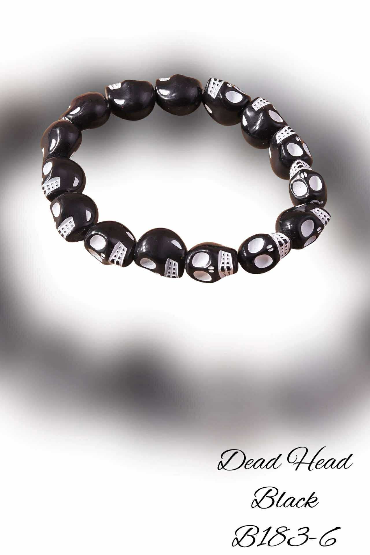 B183-6 Dead Head Black