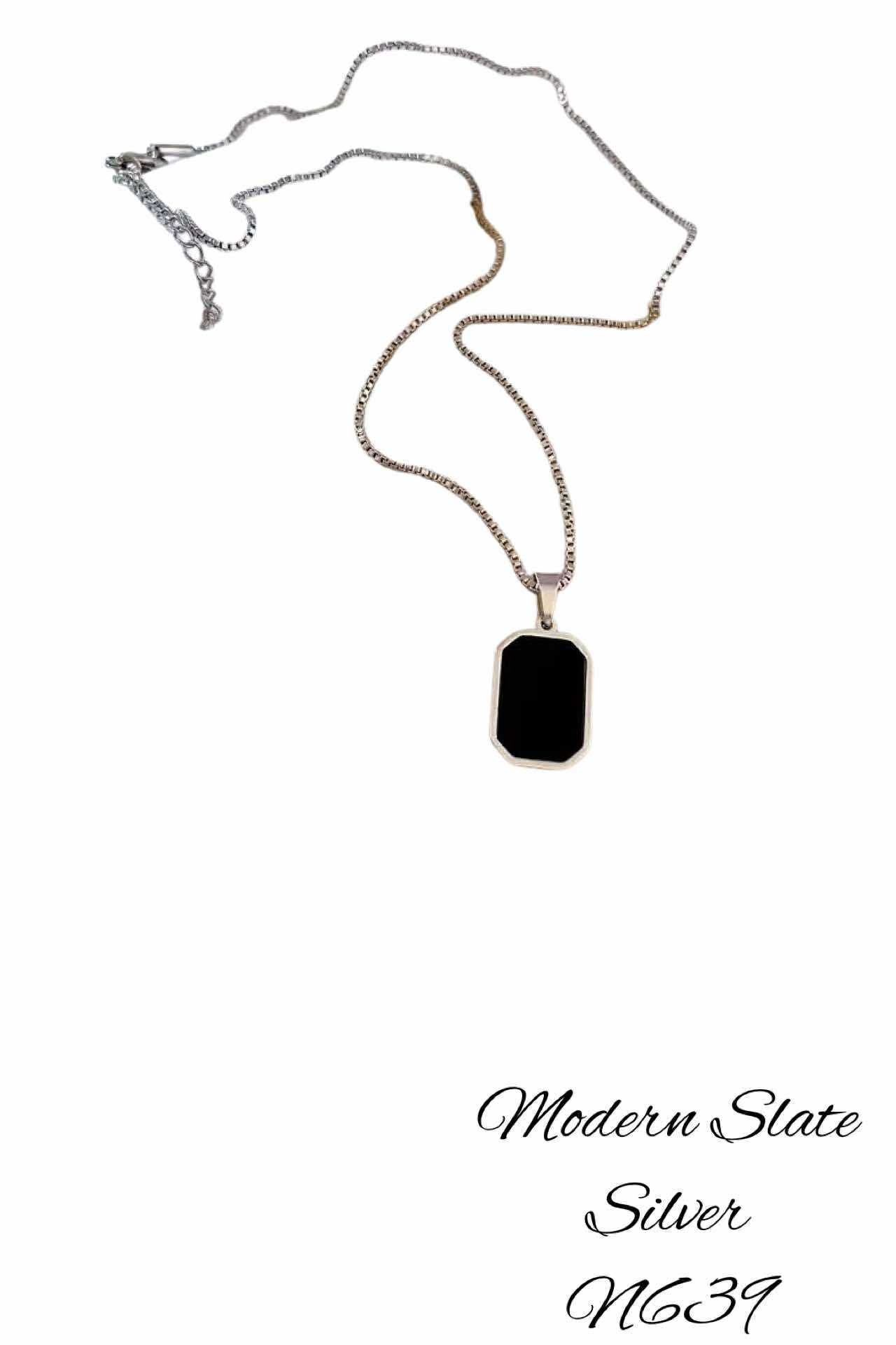 N629-6 Modern Slate Silver