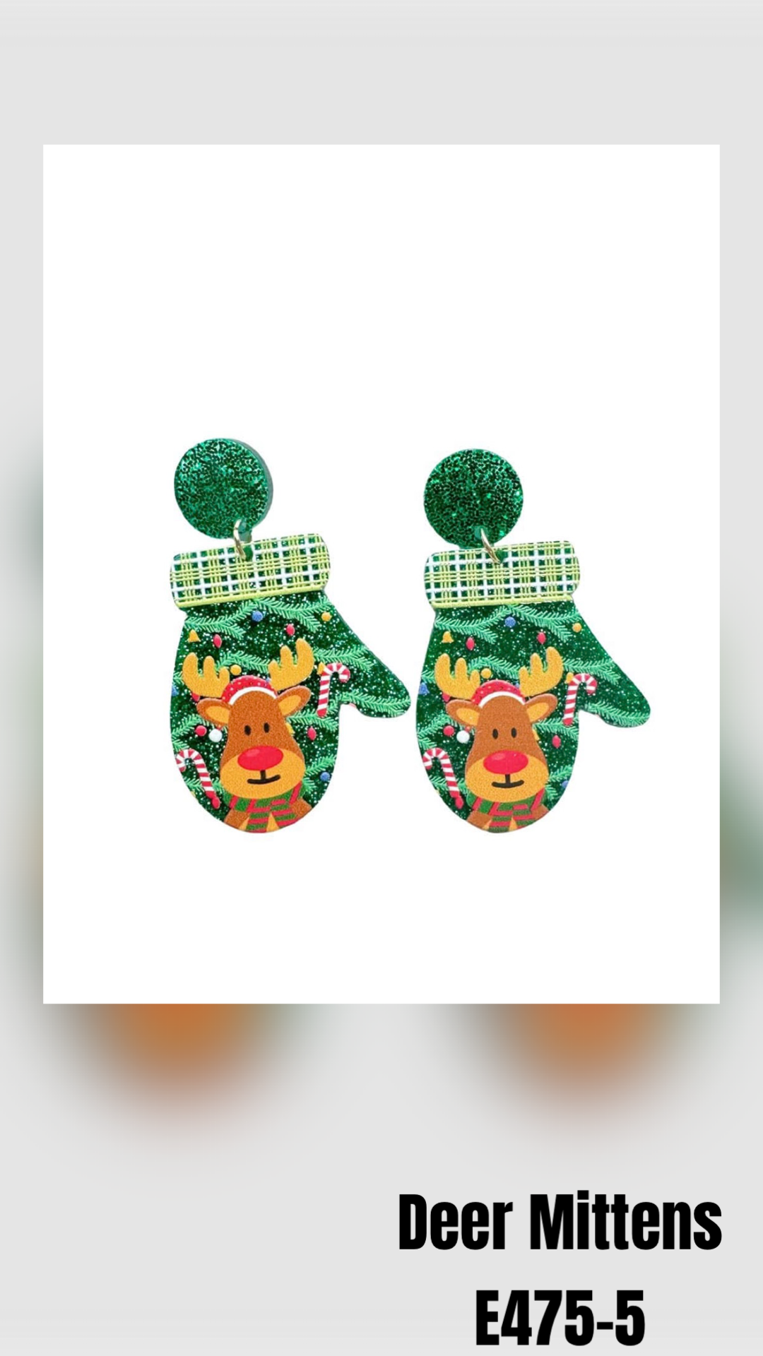 E475-5 Deer Mittens