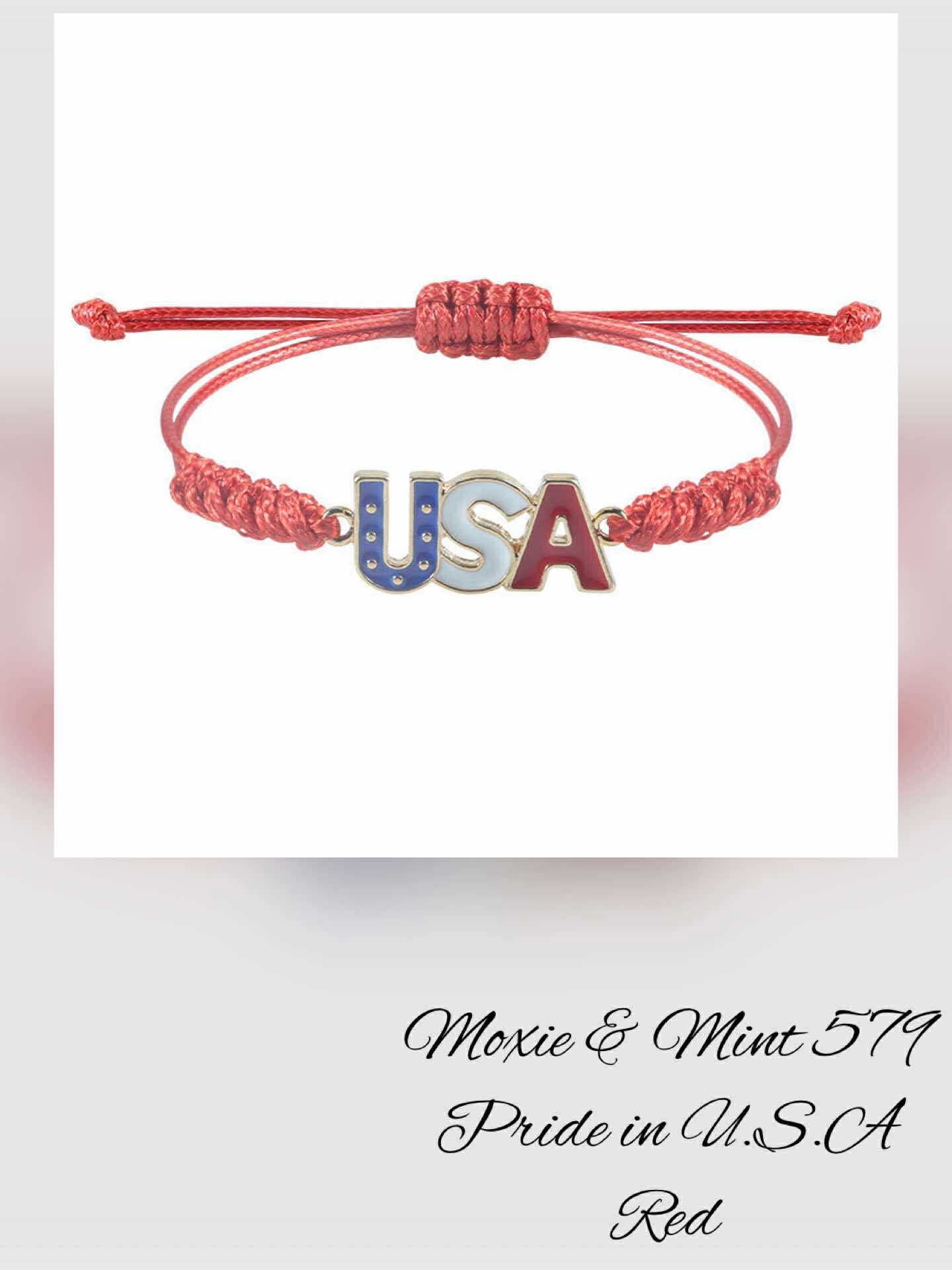 B157-6 Pride in USA Red