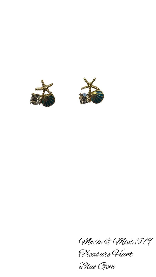 E629-3 Treasure Hunt Blue Gem