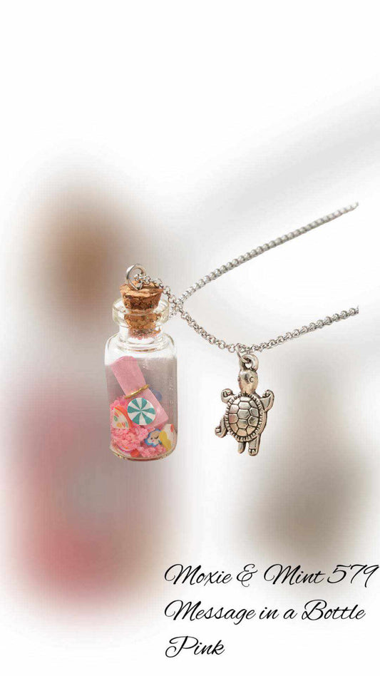 N559-5 Message in a Bottle Pink