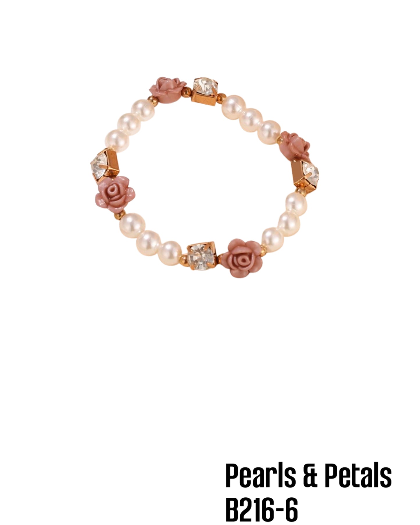 B216-6 Pearls & Petals