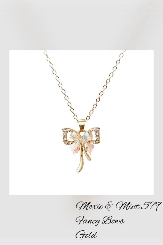 N536-5 Fancy Bows Gold