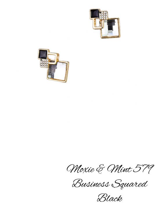 E687-6 Business Squared Black