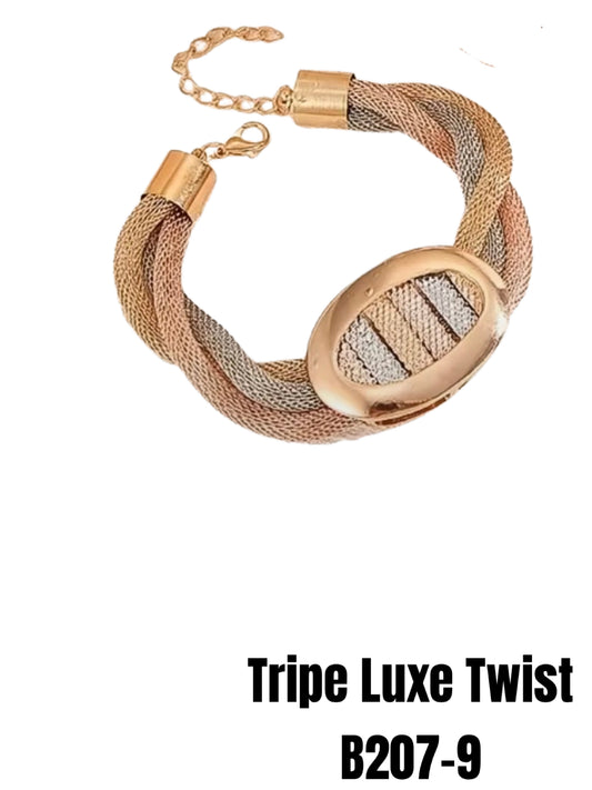B207-9 Triple Luxe Twist
