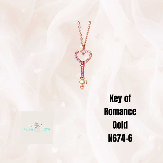 N674-6 Key of Romance Gold
