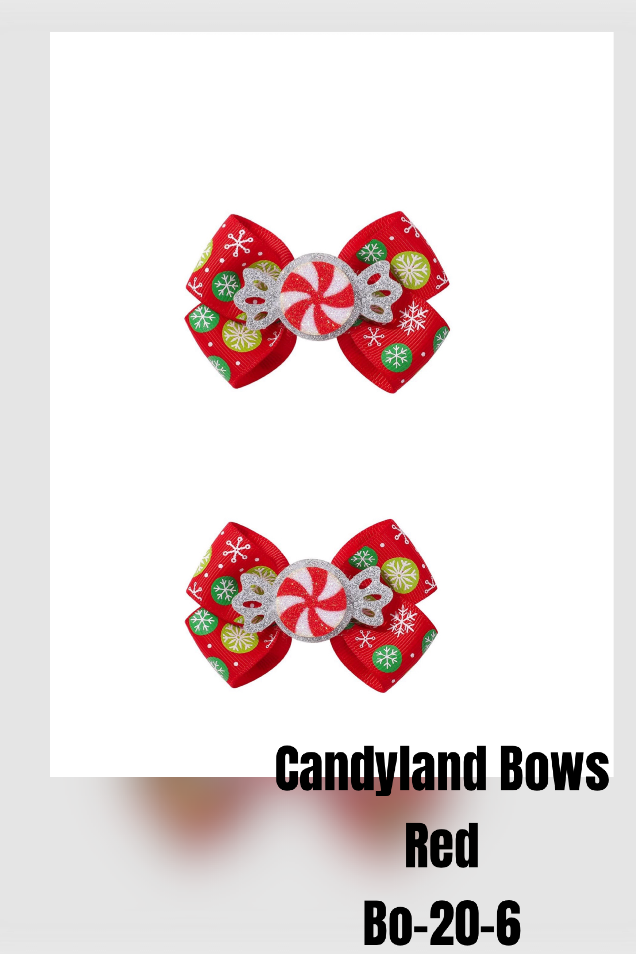 Bo-20-6 Candyland Bows (Red)