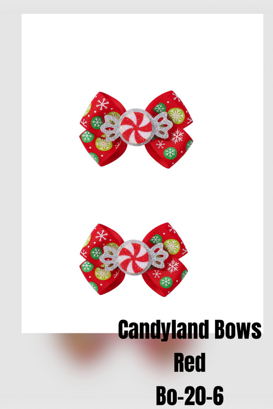 Bo-20-6 Candyland Bows (Red)