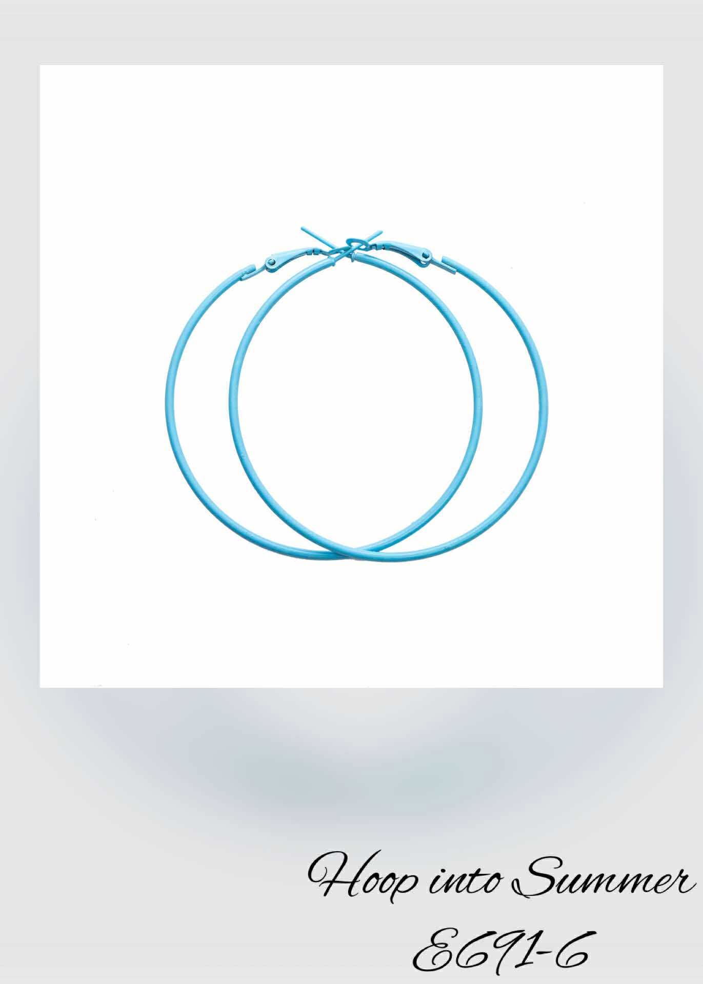 E691-6 Hoop into Summer Blue