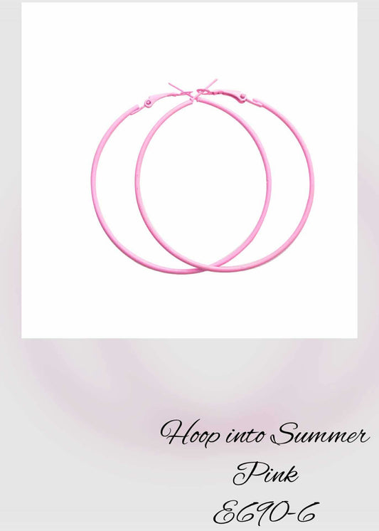 E690-6 Hoop into Summer Pink