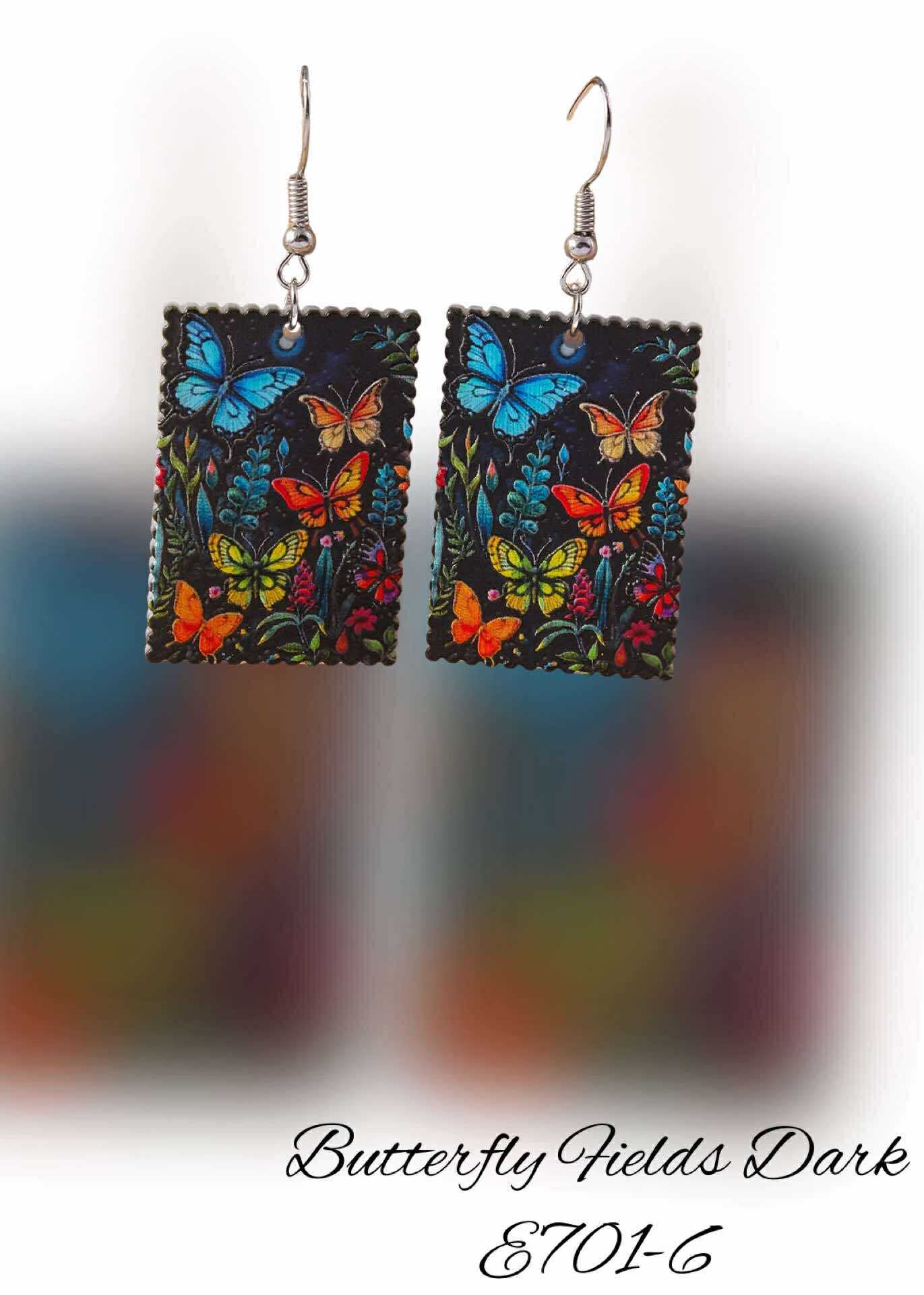 E701-6 Butterfly Fields Dark