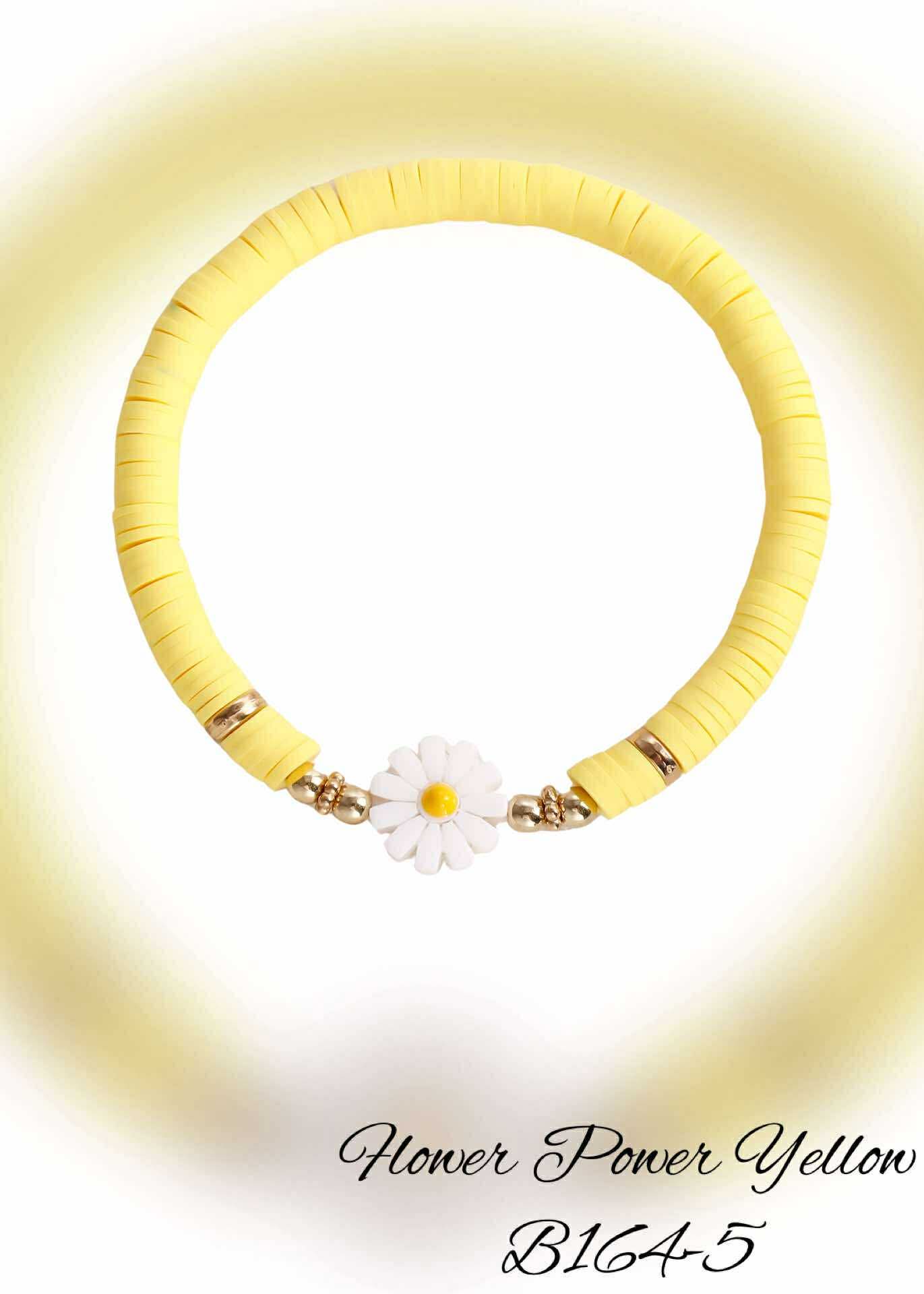 B164-5 Flower Power Yellow