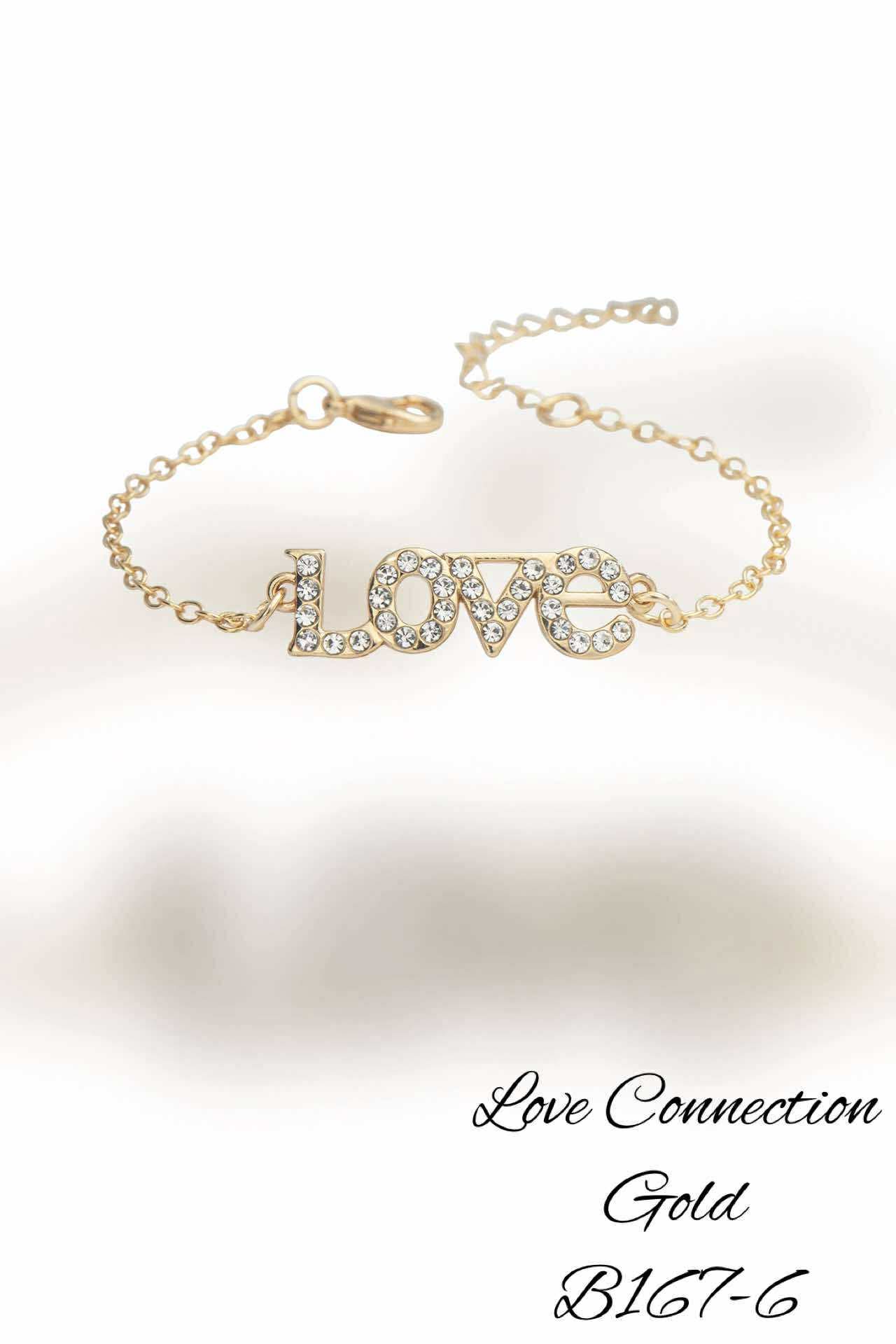 B167-6 Love Connection Gold