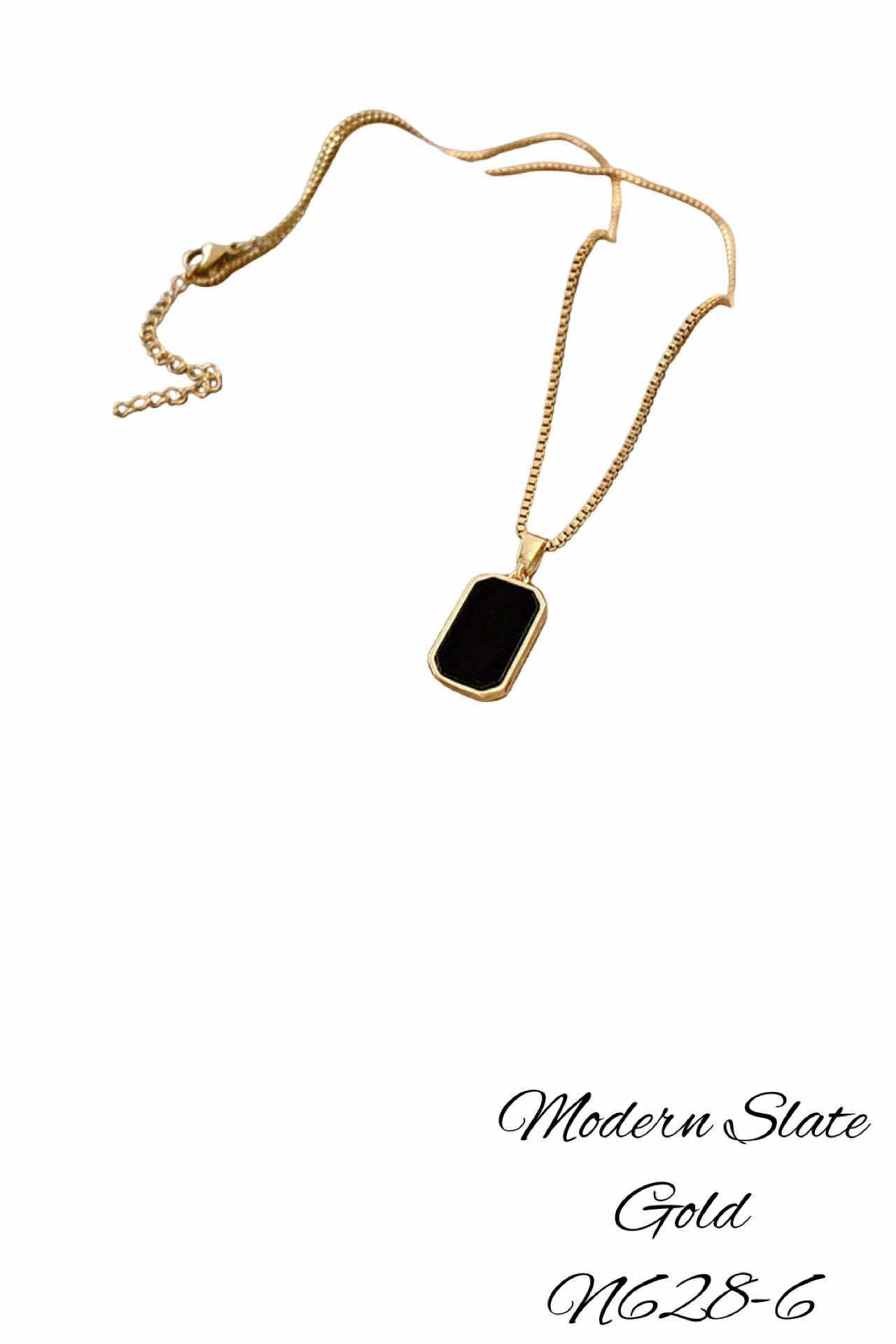 N628-6 Modern Slate Gold