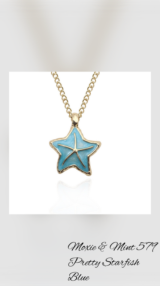 N561-5 Pretty Starfish Blue