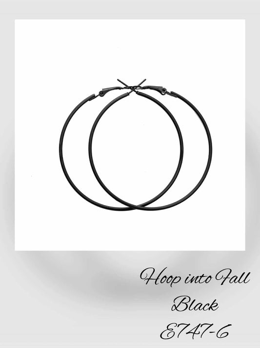 E747-6 Hoop into Fall Black